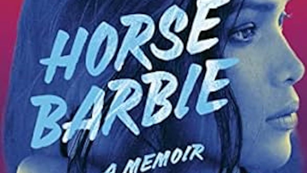 Detail from the cover of Horse Barbie, Geena Rocero's memoir, showing her face